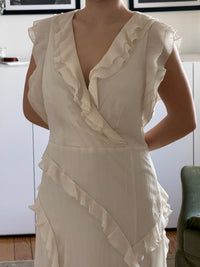 DKNY Ruffle Dress (s)