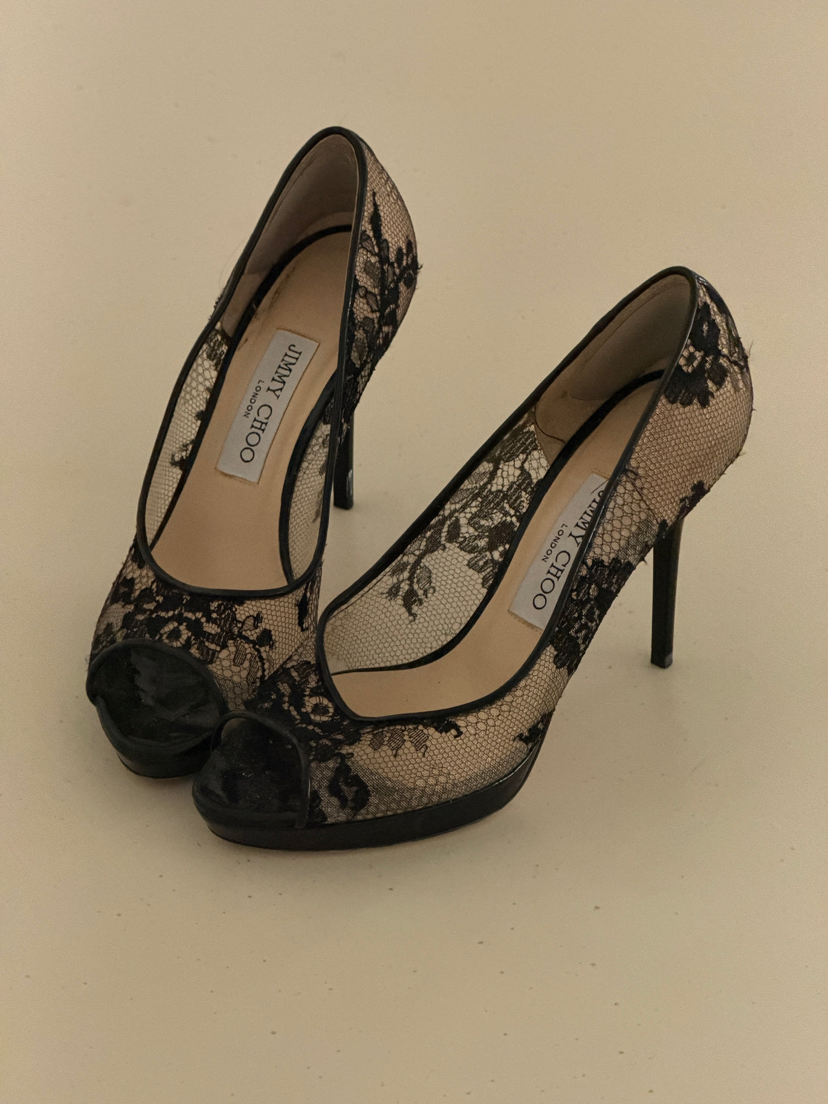 Jimmy Choo Lace Heels (37)