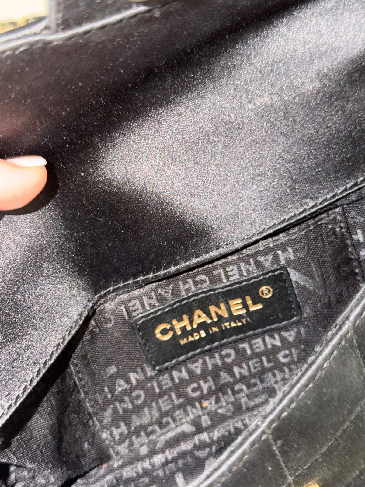 Chanel Satin Bag