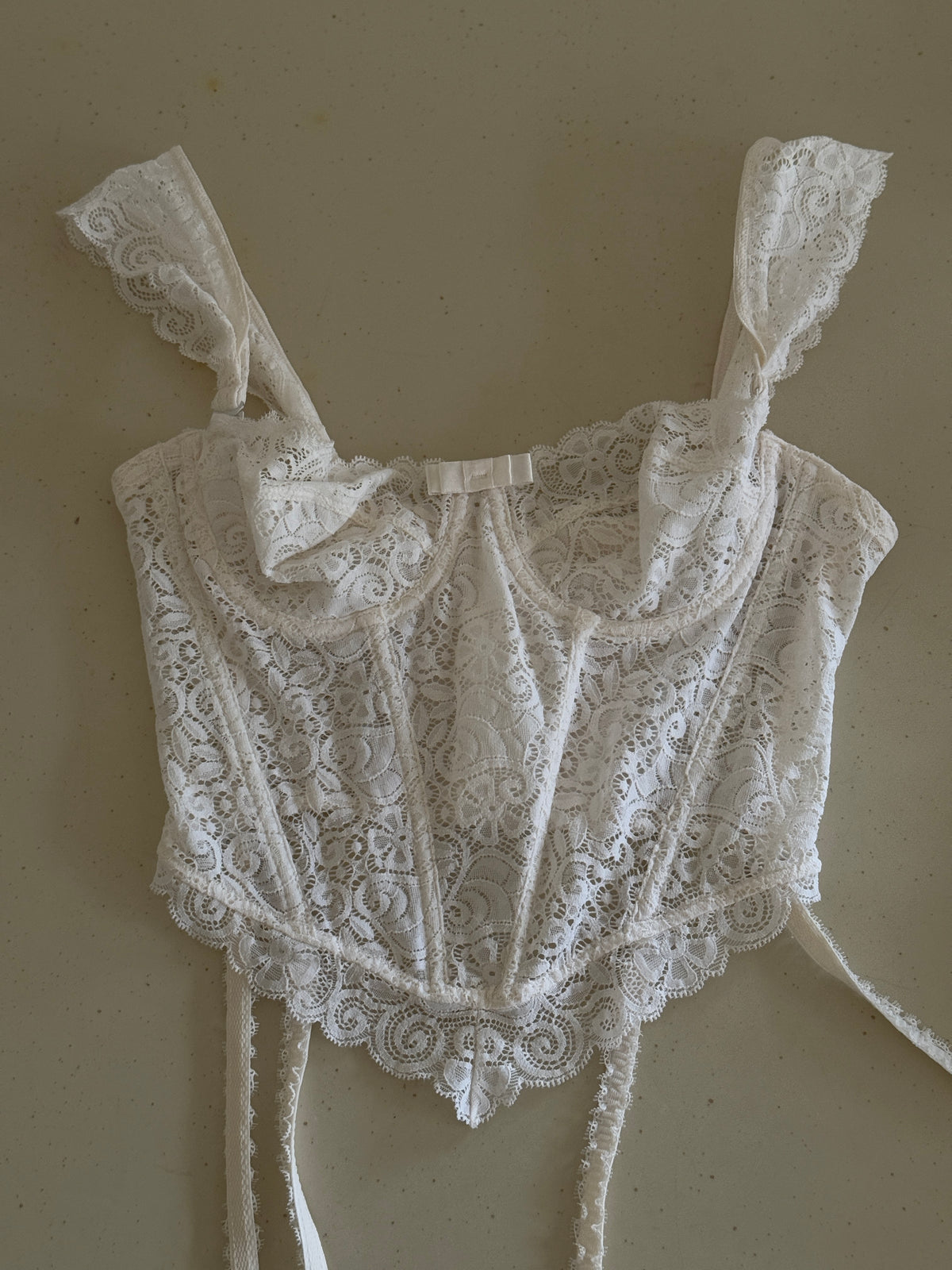 Vintage Lace Bustier (s/m)