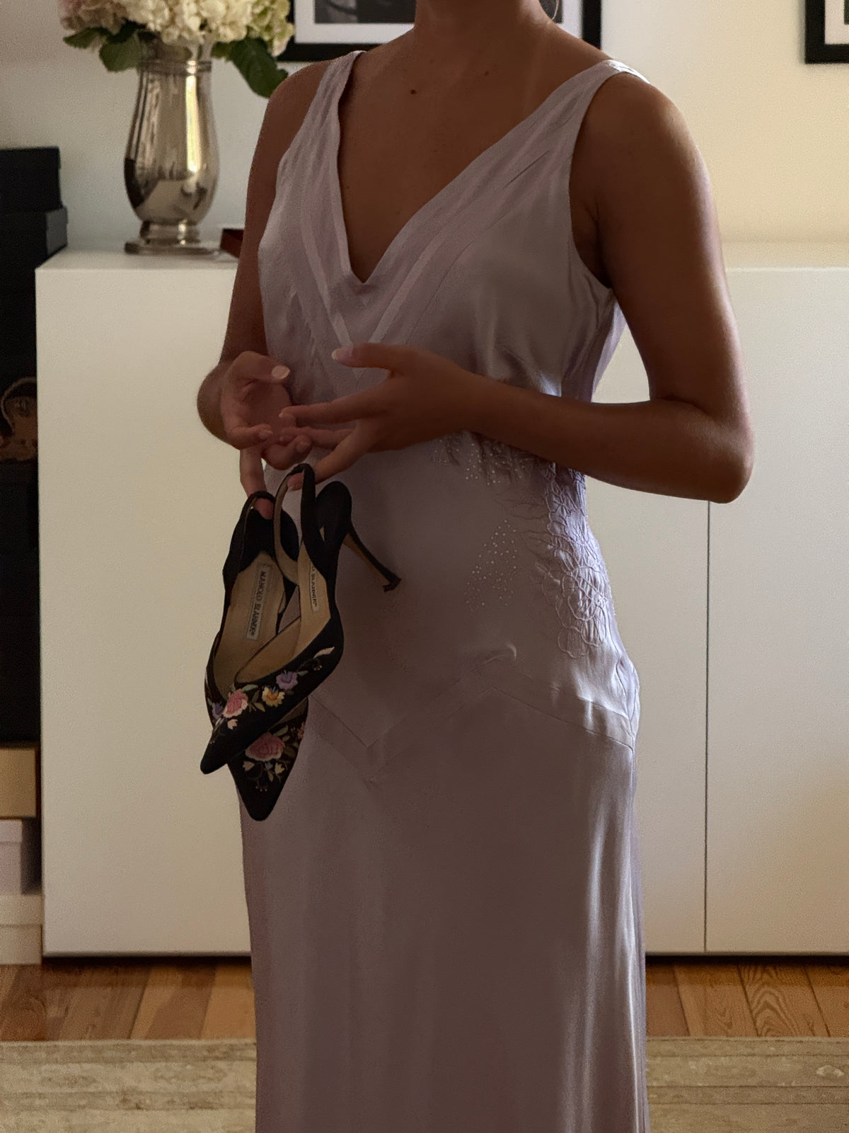 Vintage Silk Dress (s)