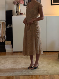 Ralph Lauren Silk Dress (s)