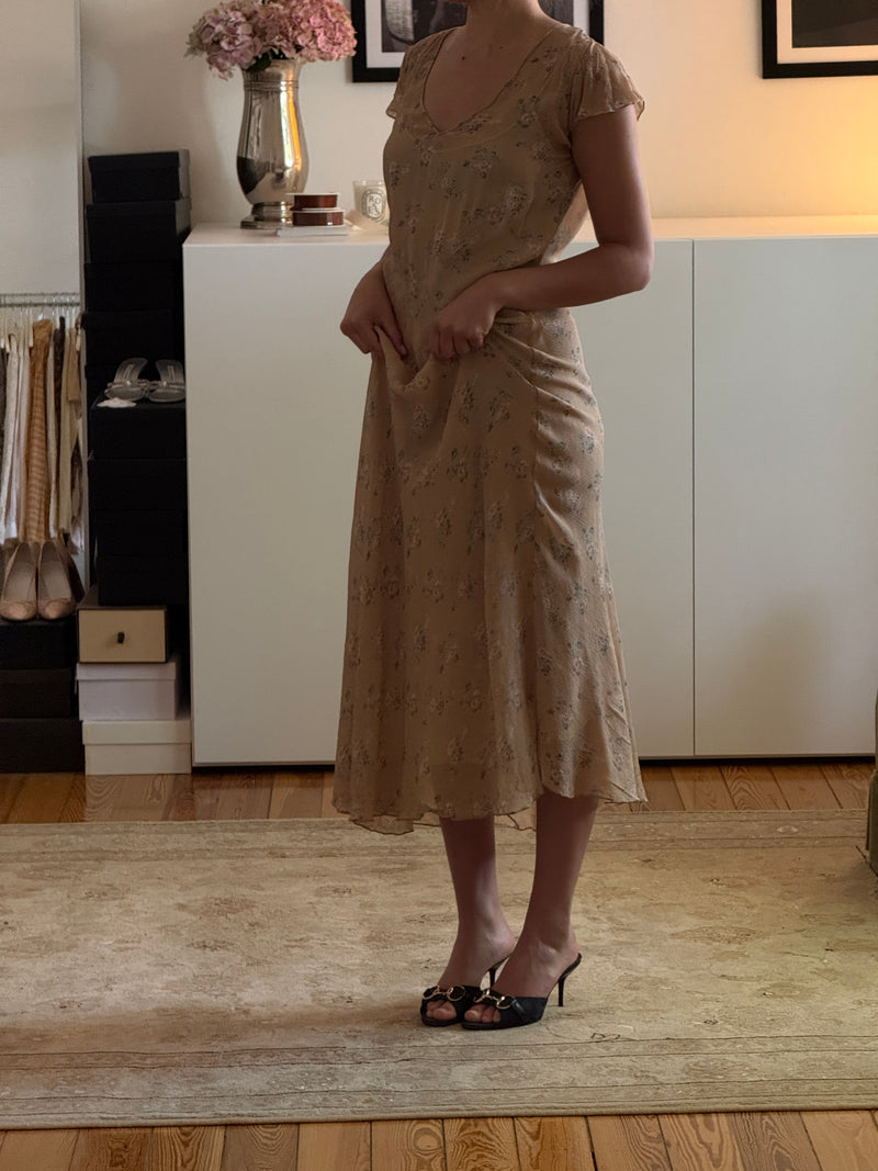 Ralph Lauren Silk Dress (s)