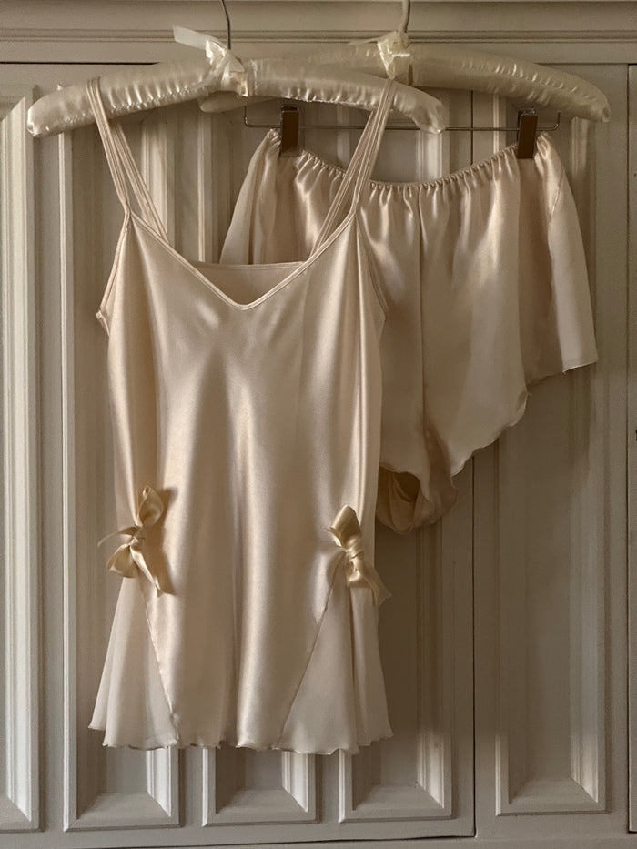 Satin Bow Lingerie Set (s)