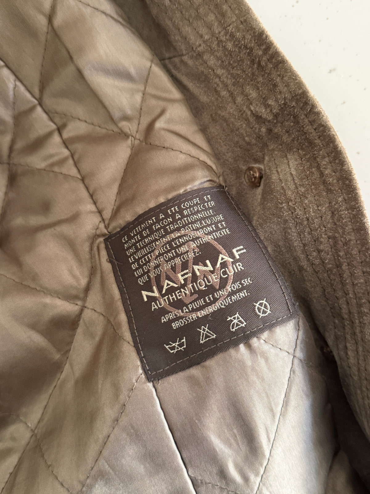 Suede Leather Coat (s)