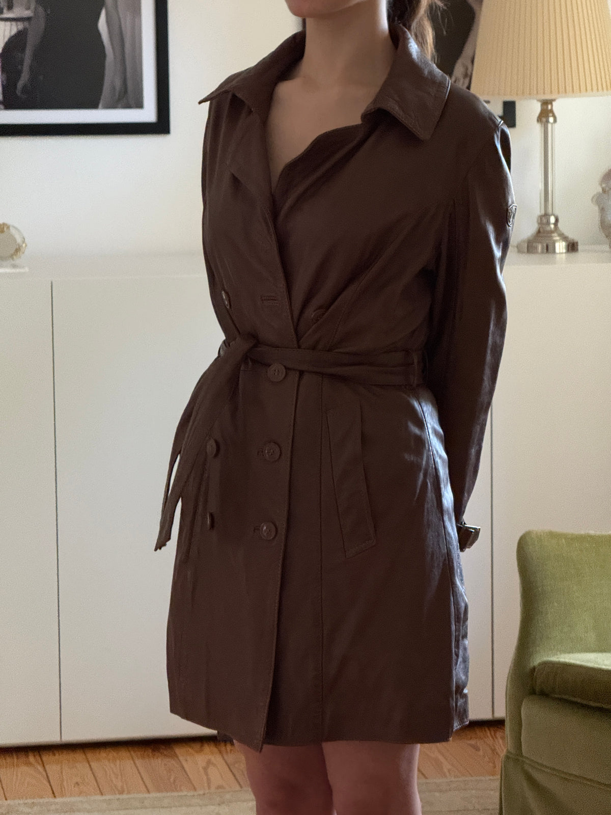 Vintage Leather Coat (s)