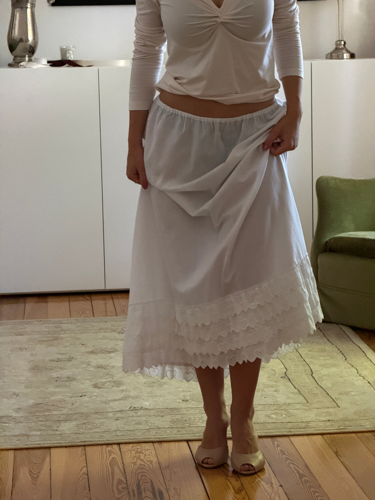 Vintage Cotton Skirt (m)