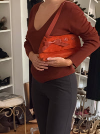 Furla Suede Bag