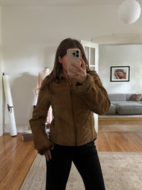 Suede Leather Jacket (s)