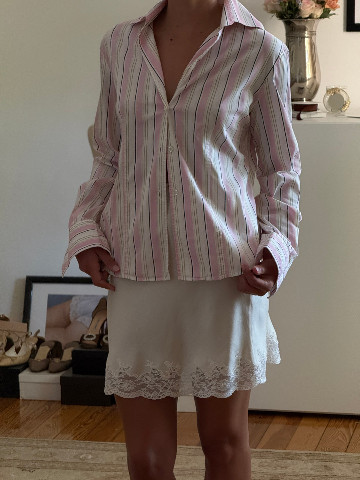 Vintage Striped Shirt (s)