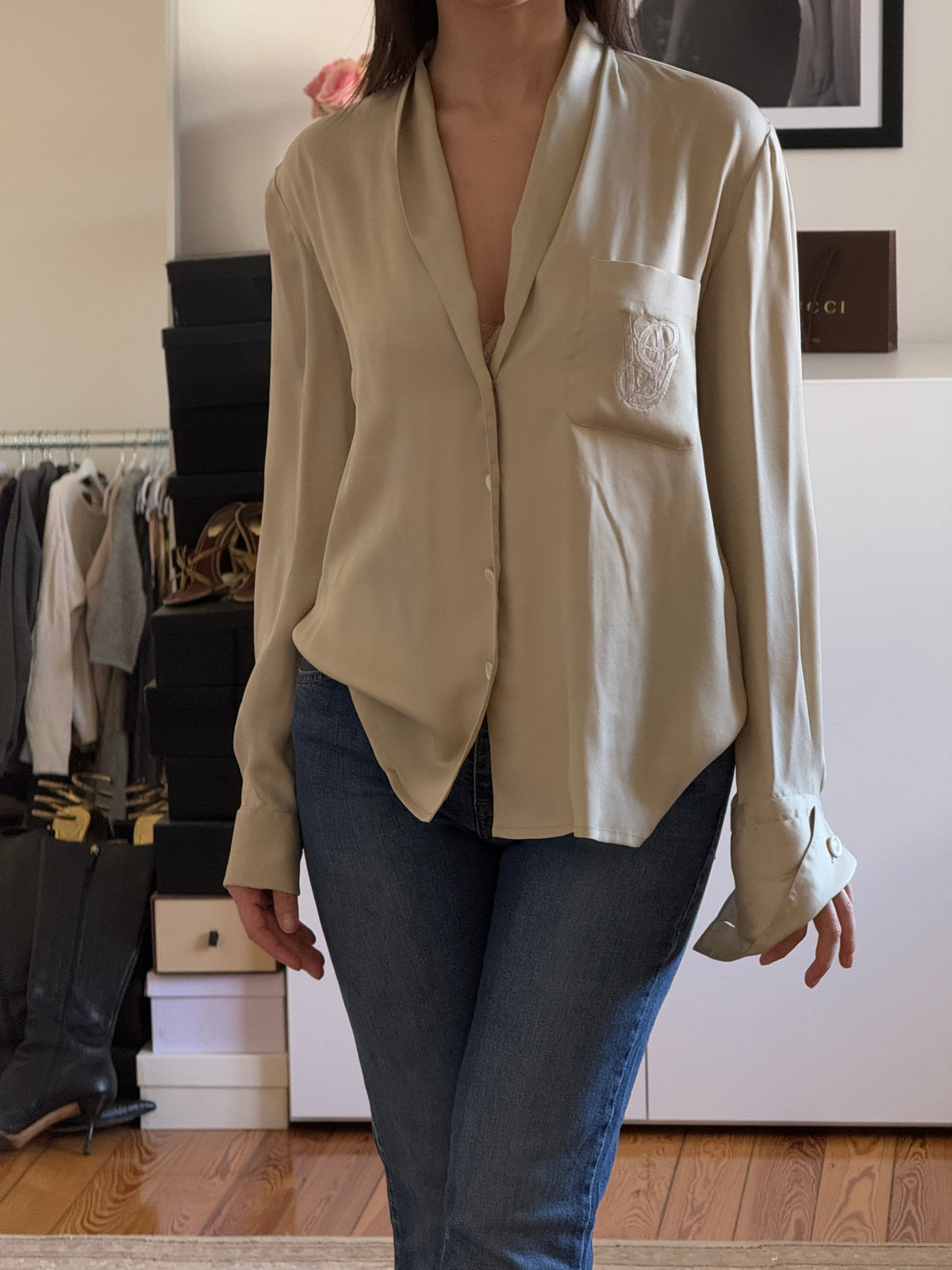 Valentino Silk Blouse (s)
