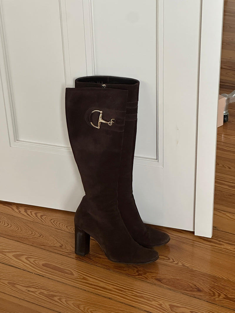 Gucci Horsebit Boots (38)