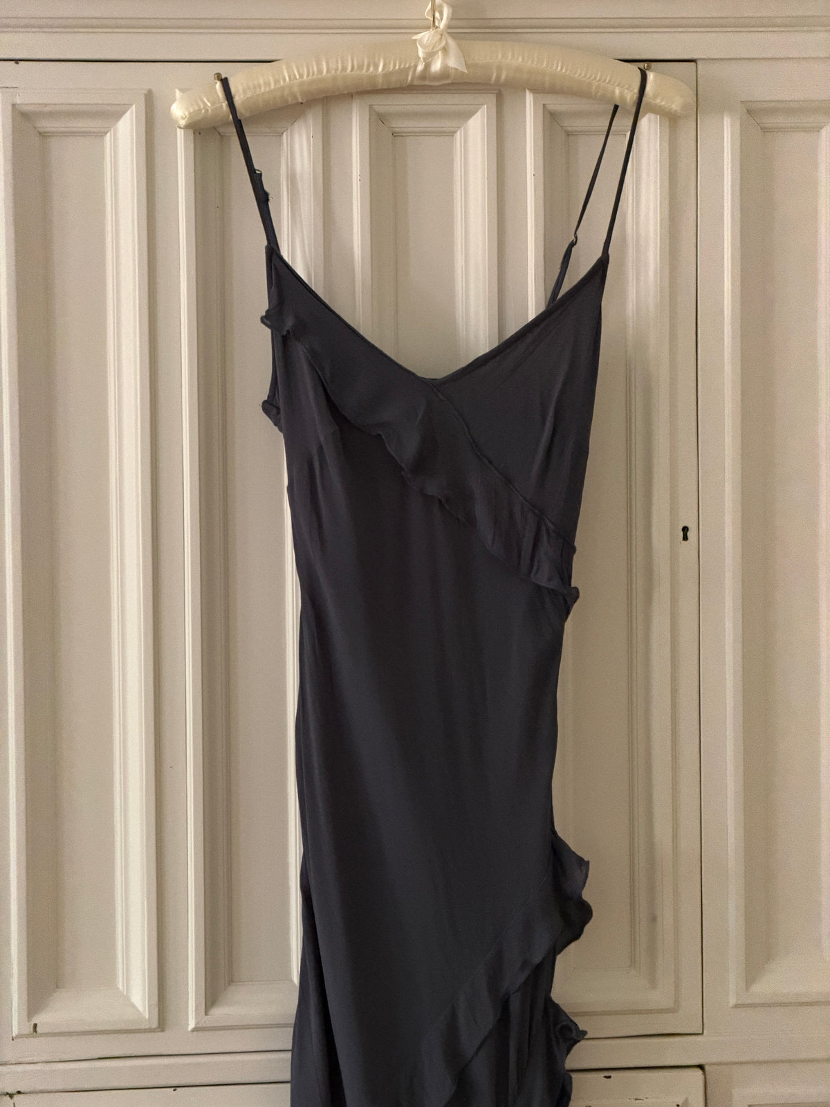 Vintage Ruffle Dress (xs)