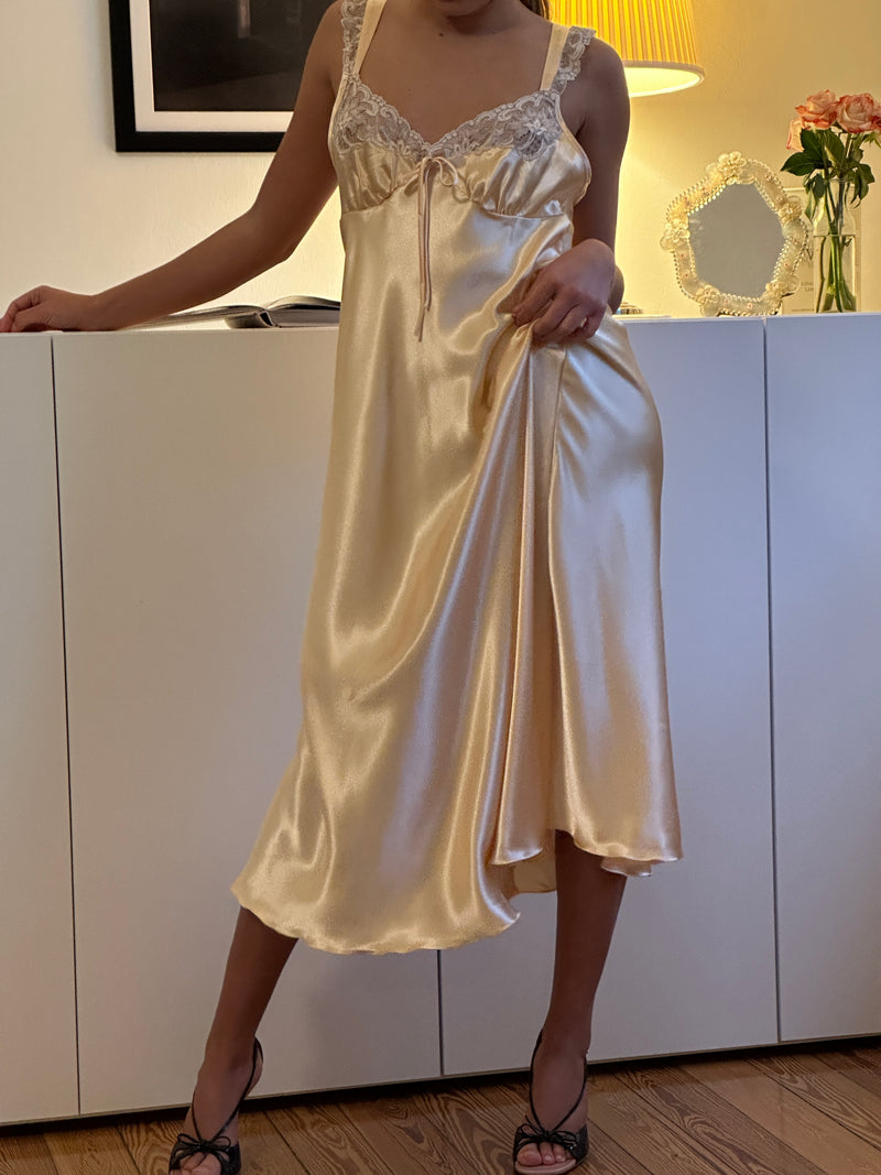 Satin Lingerie Dress (m)