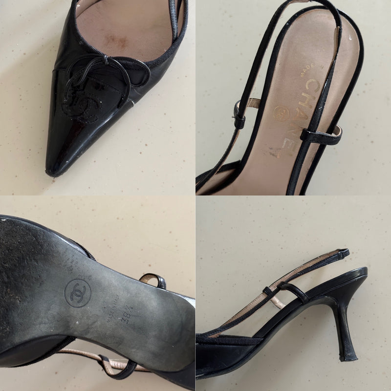 Chanel Slingback Heels (38,5)