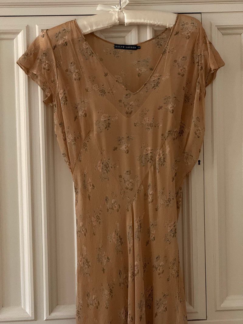 Ralph Lauren Silk Dress (s)