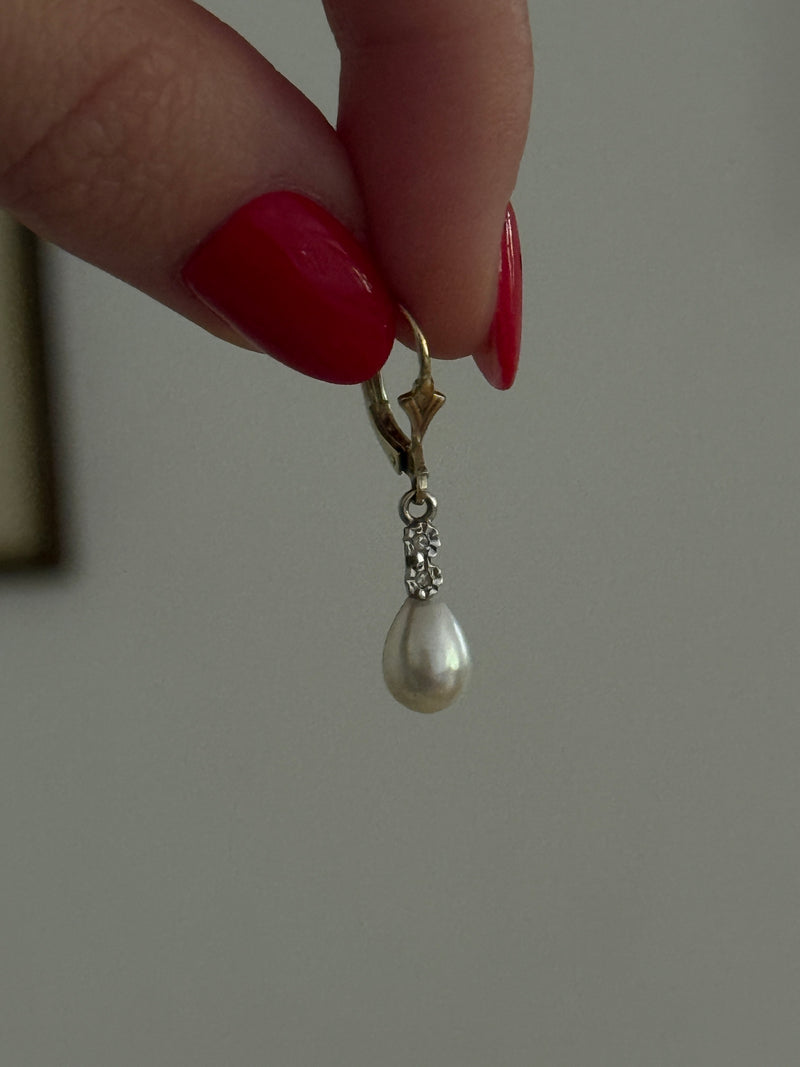 585 Gold Diamond Earrings