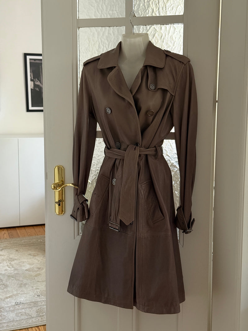 Burberry Leather Jacket (xs)