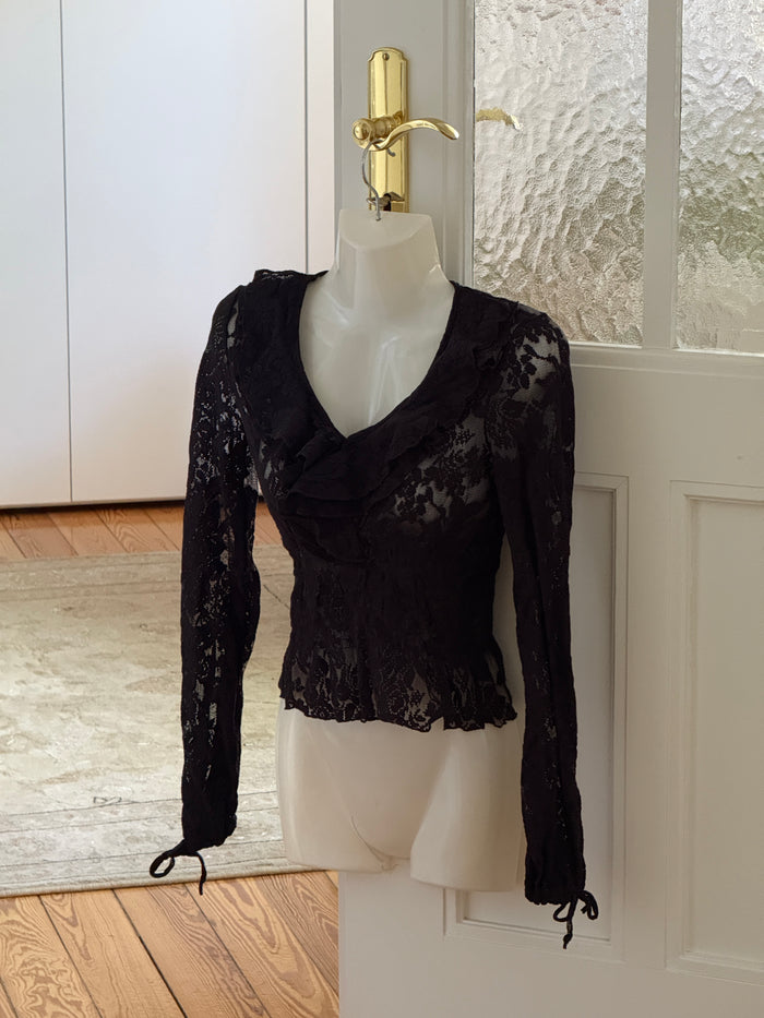 Lace Ruffle Top (s)