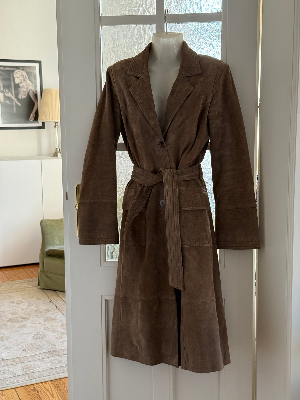 Suede Leather Coat (s)