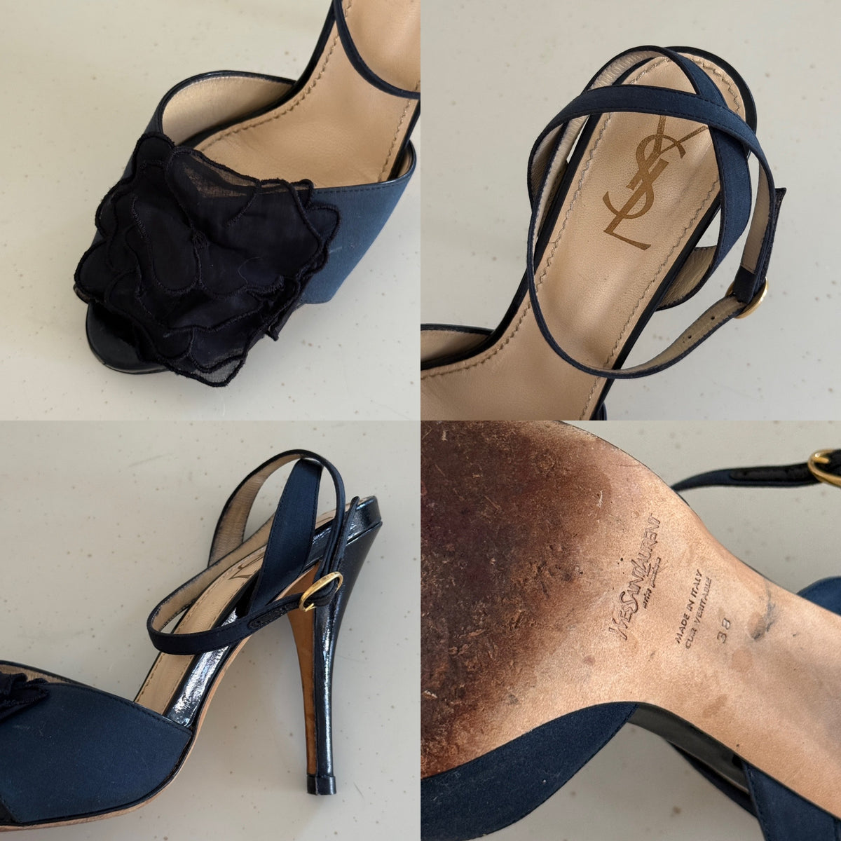 YSL Floral Heels (38)