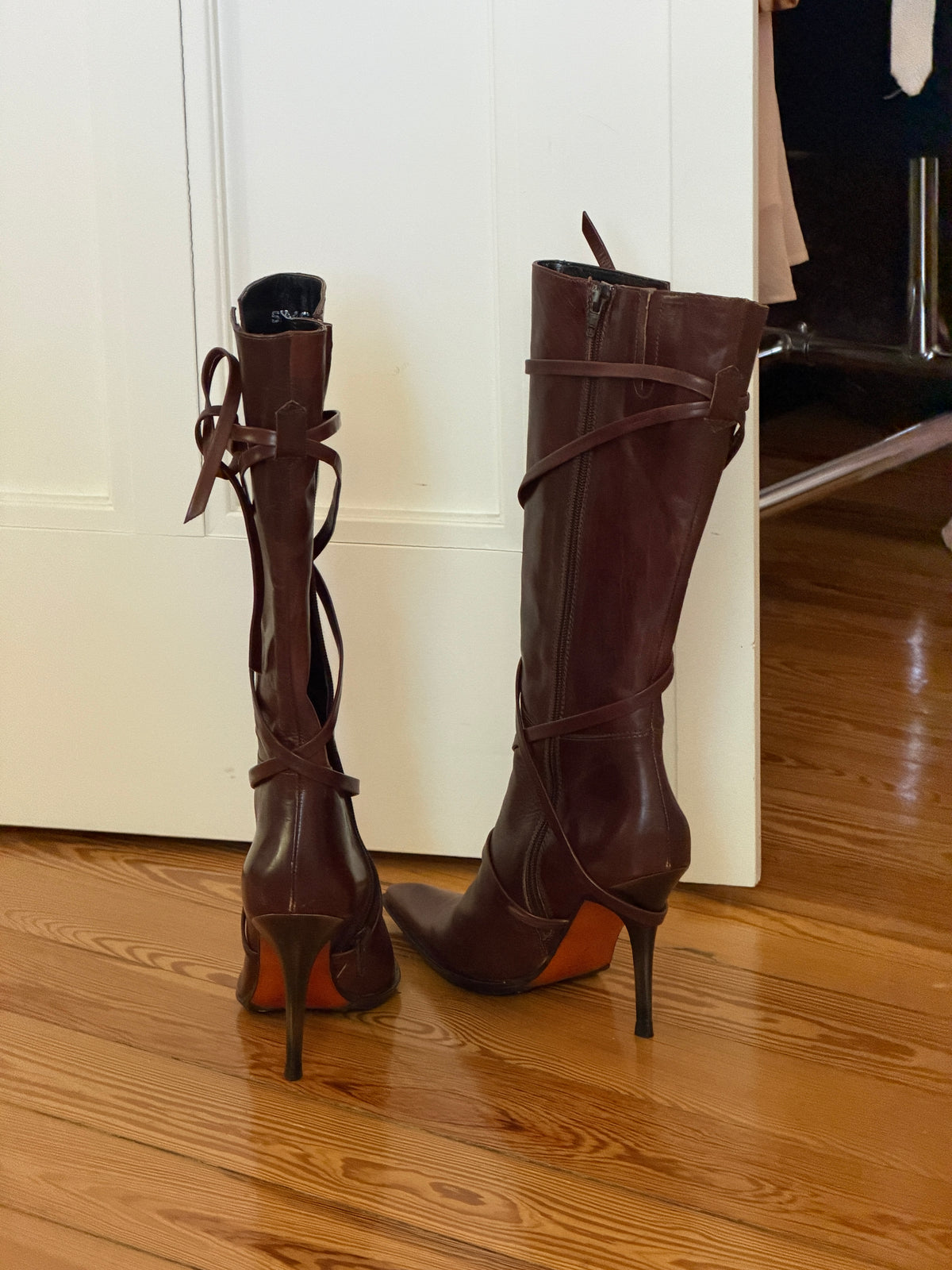 Vintage Leather Boots (39)