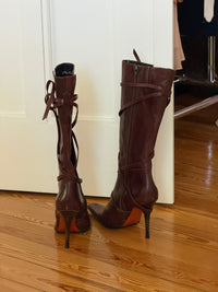 Vintage Leather Boots (39)