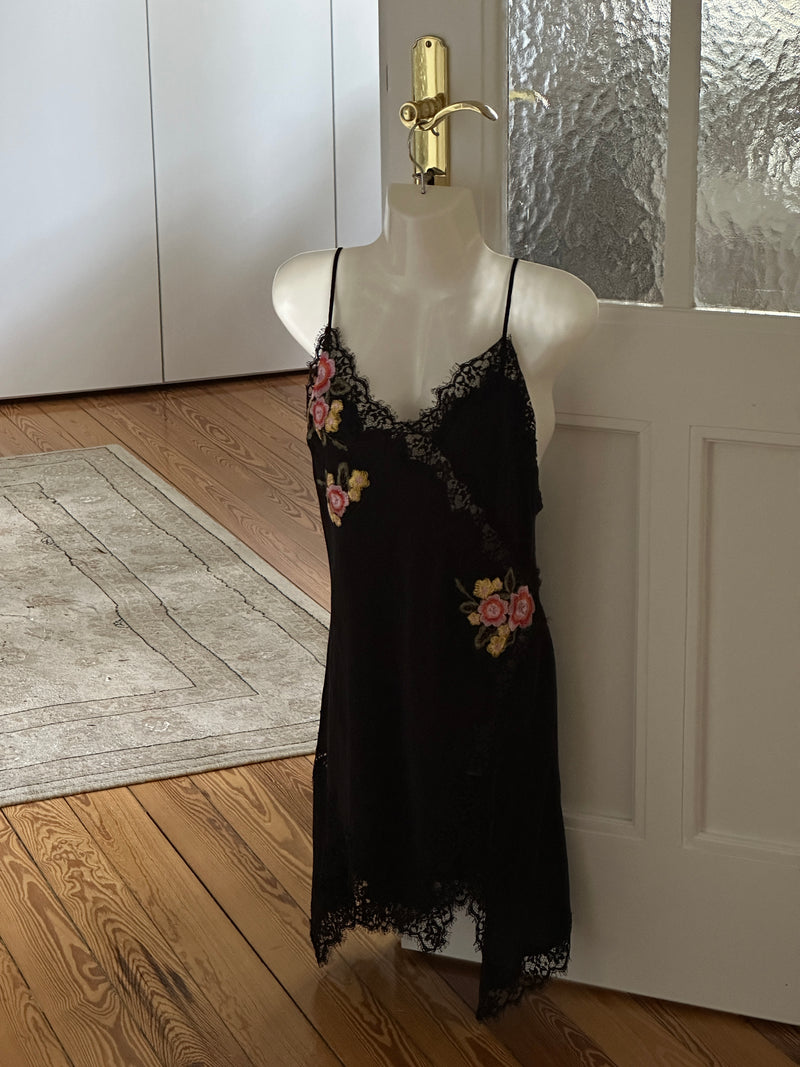 100% Silk Lingerie Dress (xs)