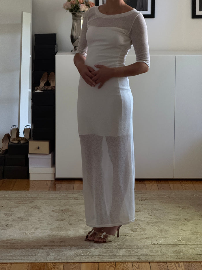 Sheer Midi Dress (s)