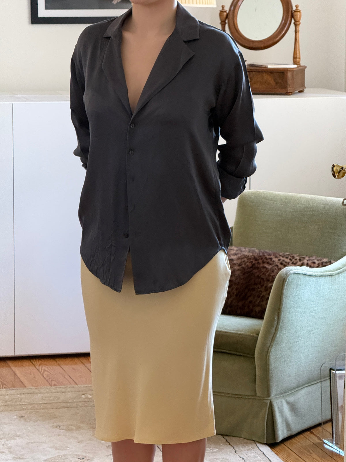 Ralph Lauren Silk Top (m)