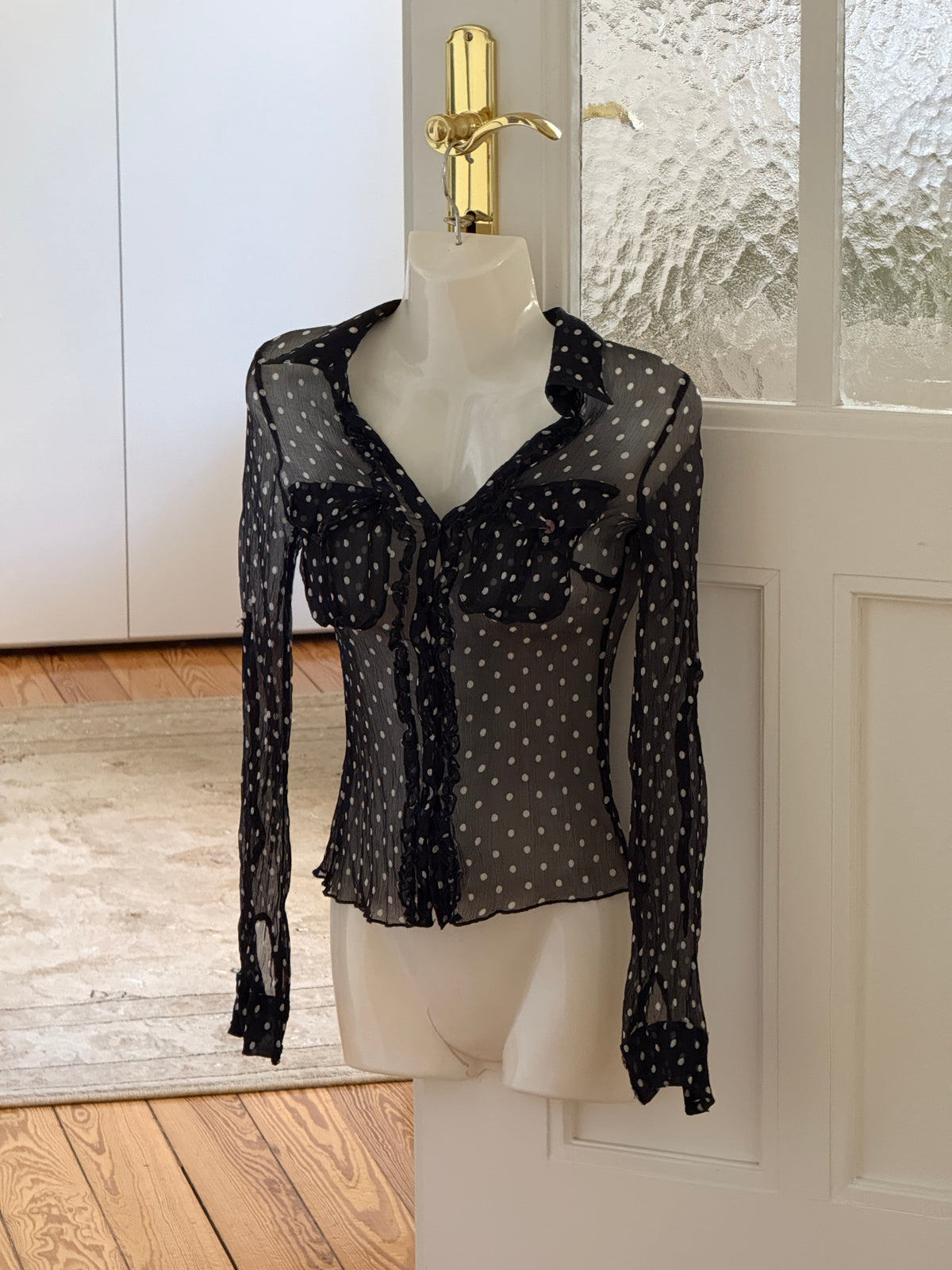 Vintage Sheer Blouse (xs)