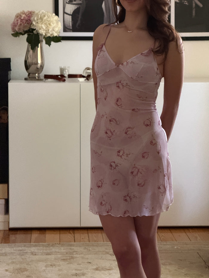 Floral Lingerie Dress (xs)