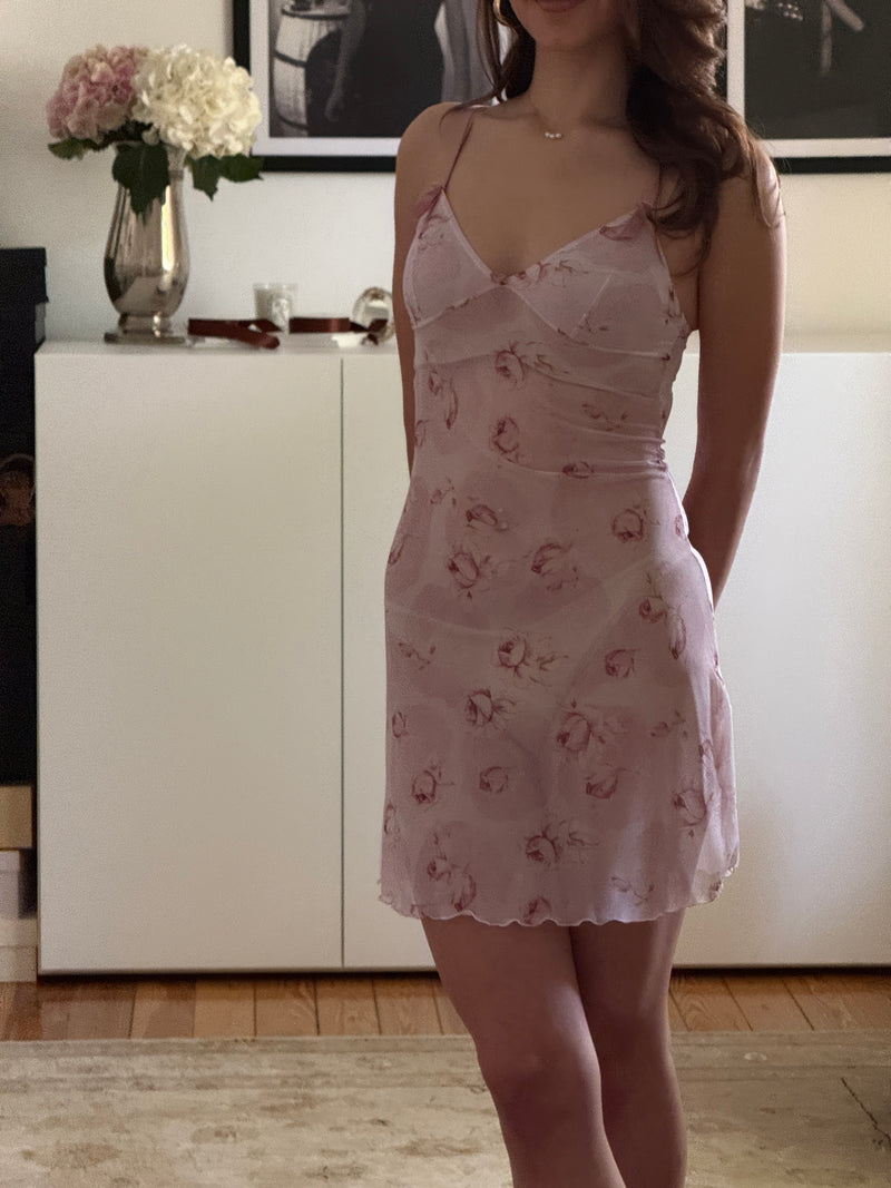 Floral Lingerie Dress (xs)