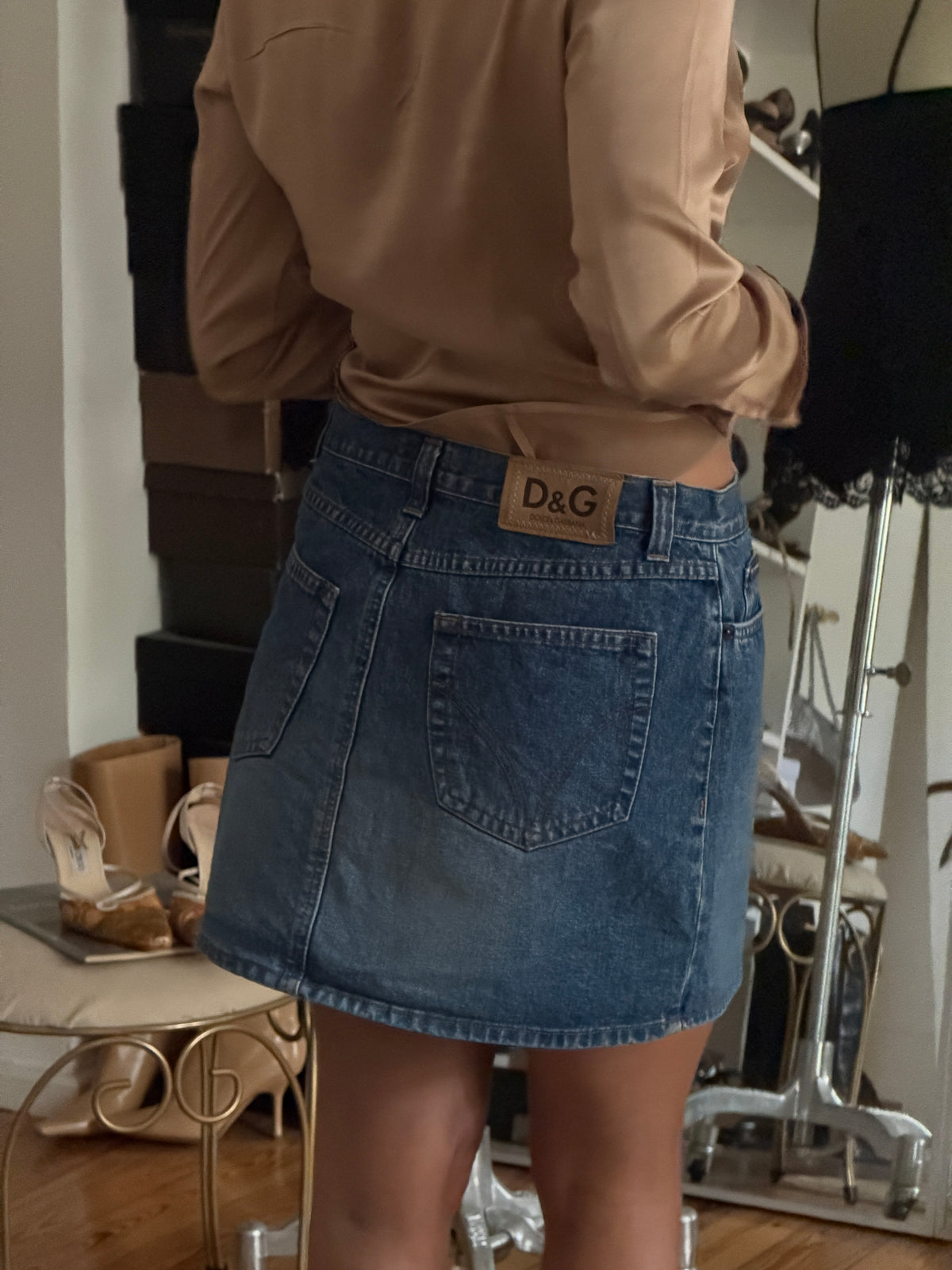 D&G Denim Skirt (s)