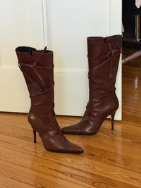 Vintage Leather Boots (39)