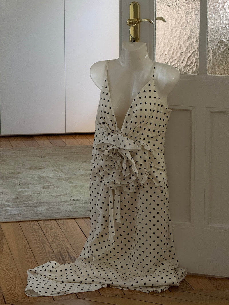 Floral Polka Dot Dress (s)