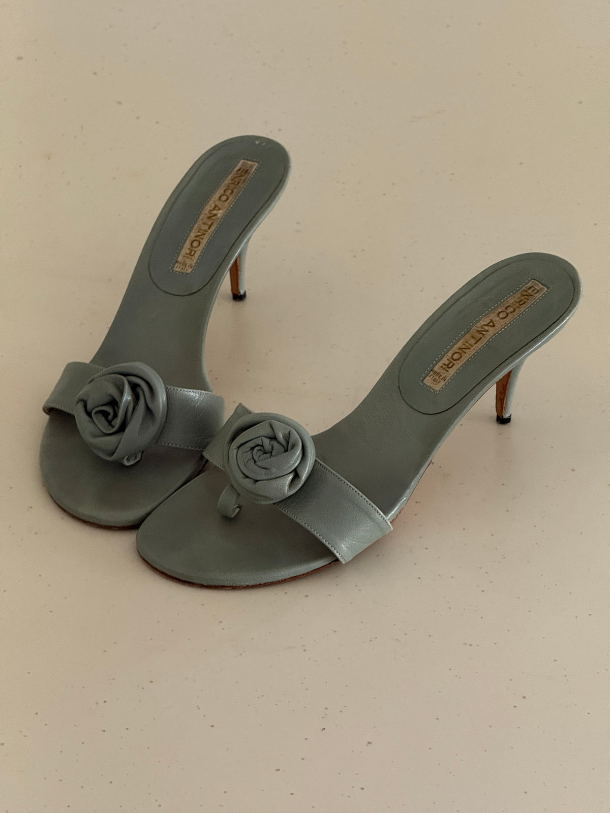 Vintage Floral Mules (38,5)
