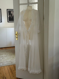 Vintage Ruffle Robe (s)