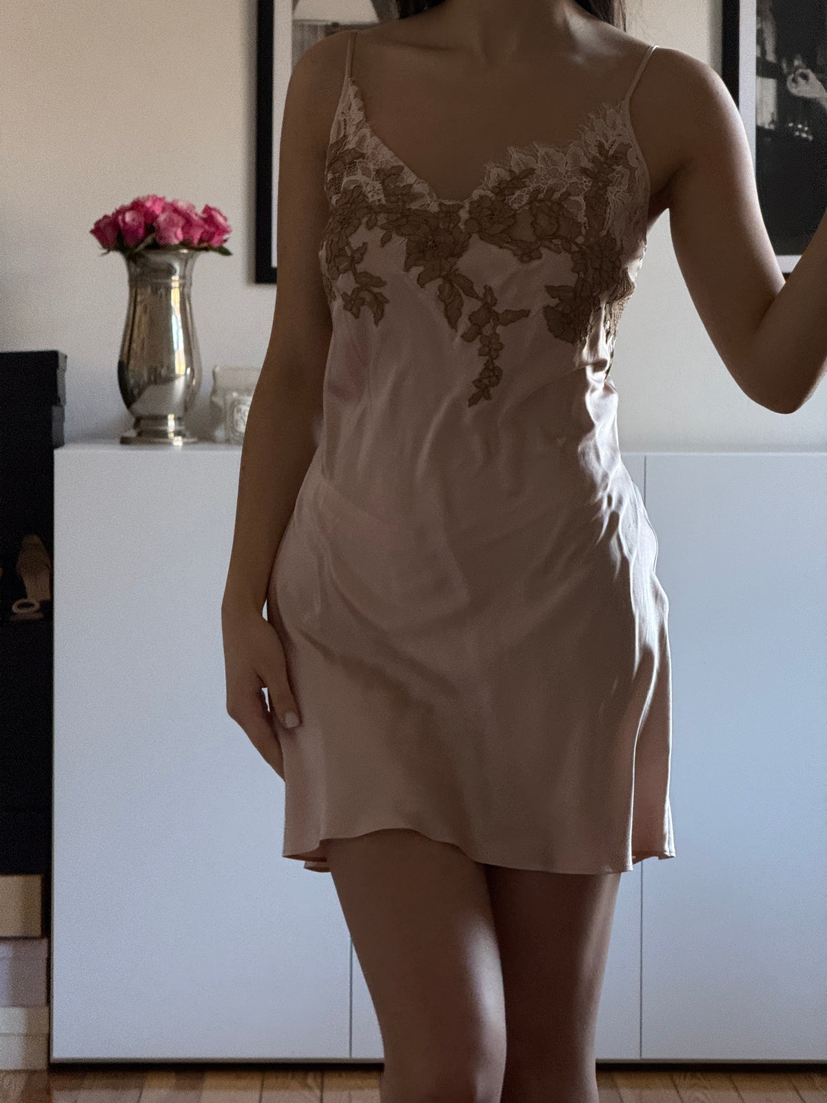 Silk Lingerie Dress (s)