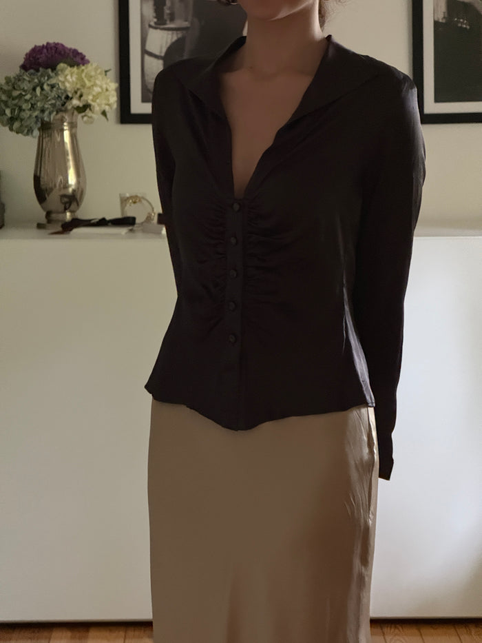 Armani Silk Blouse (s)
