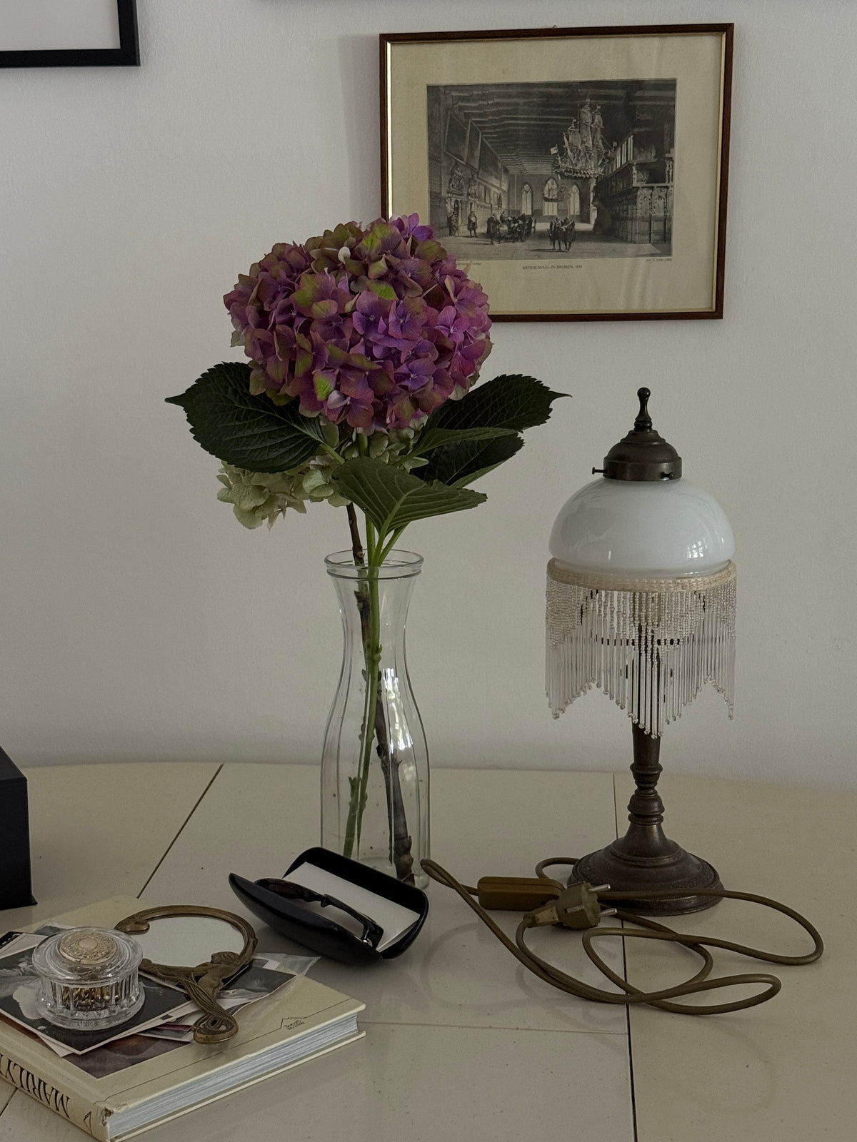 Vintage Fringe Lamp