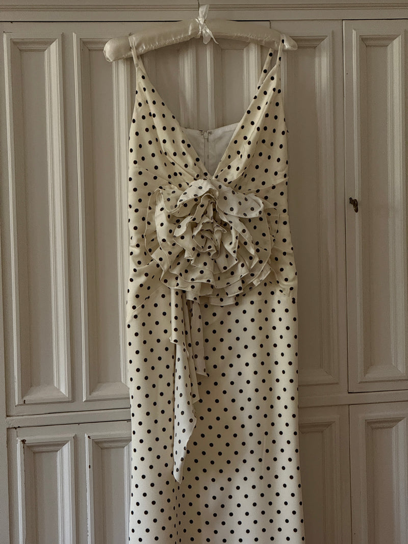 Floral Polka Dot Dress (s)