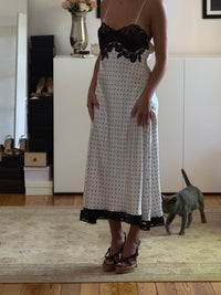 Polka Dot Lingerie Dress (m)