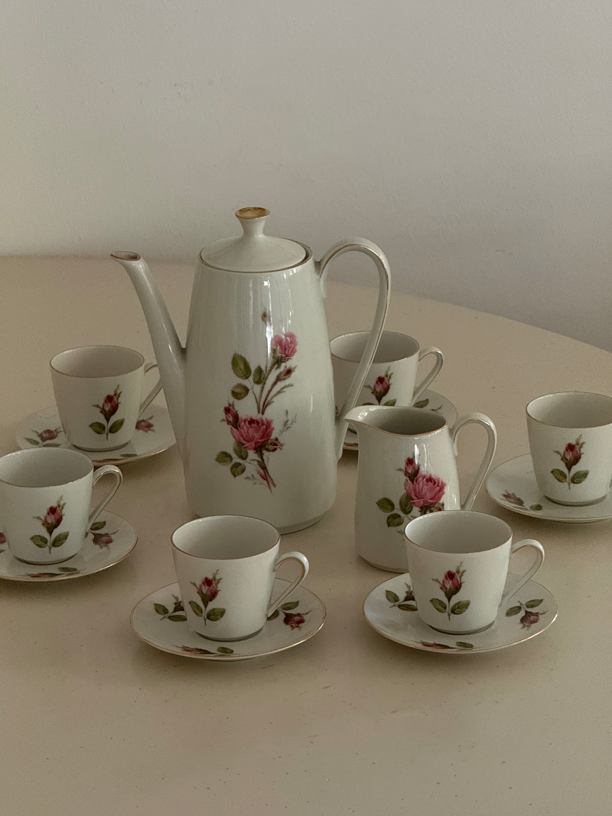 Vintage Rose Tea Set
