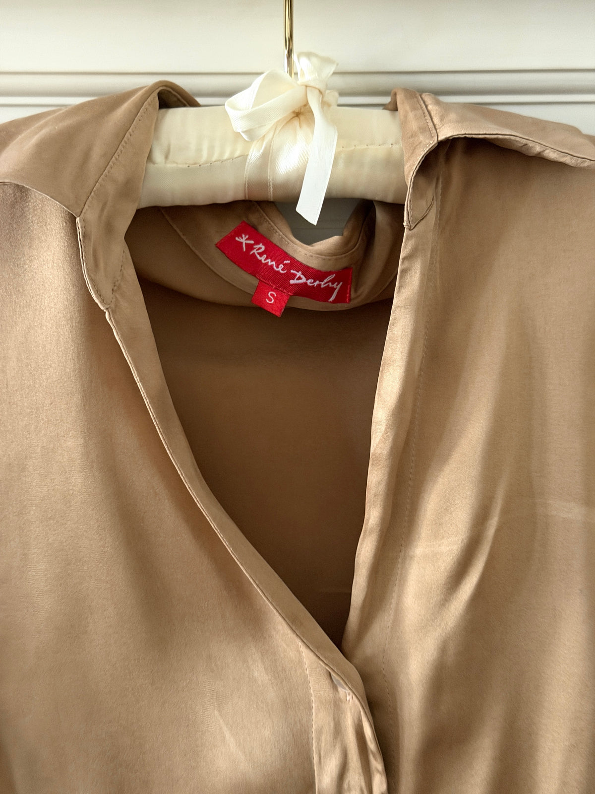 Silk Button Blouse (s)