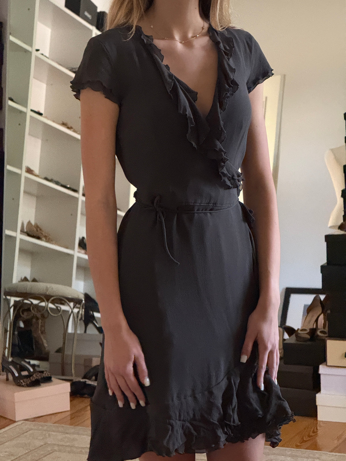 Armani Ruffle Dress (s)