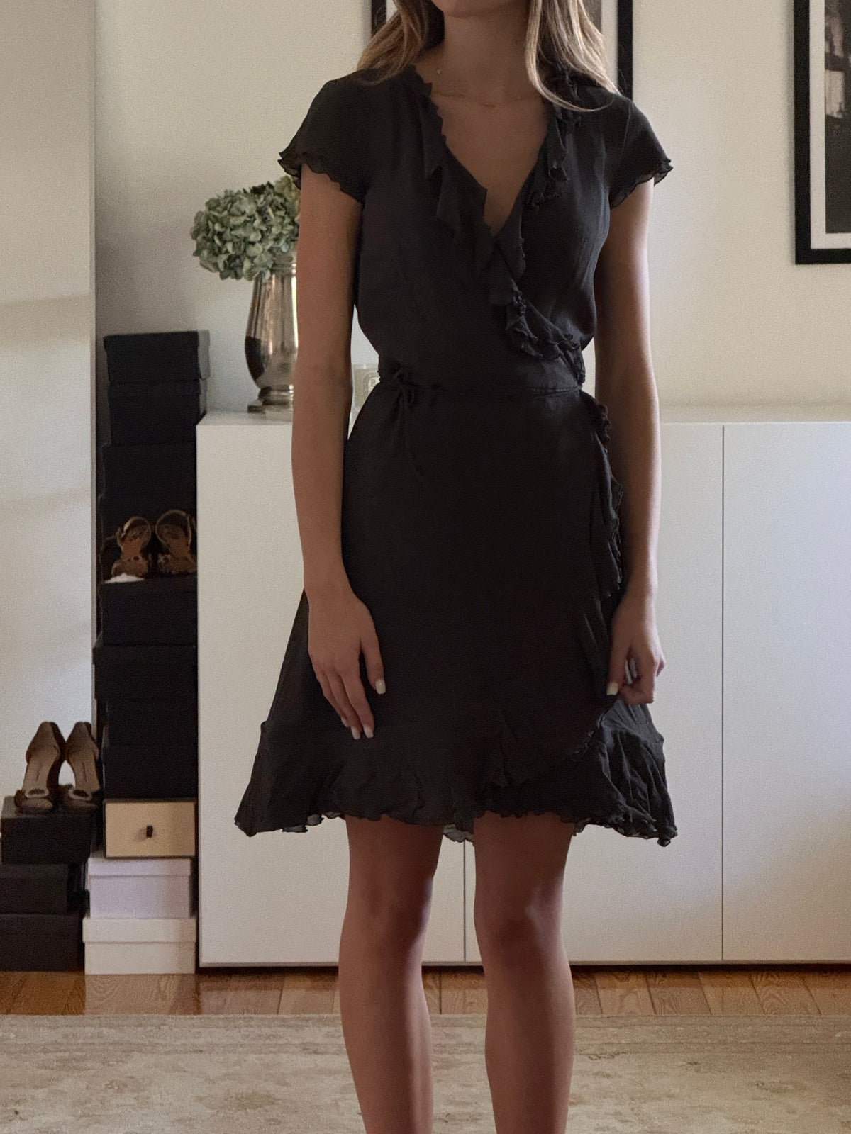 Armani Ruffle Dress (s)
