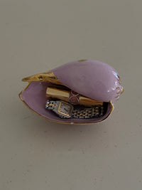 Vintage Shell Trinket Box