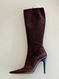 Italian Suede Boots (38)
