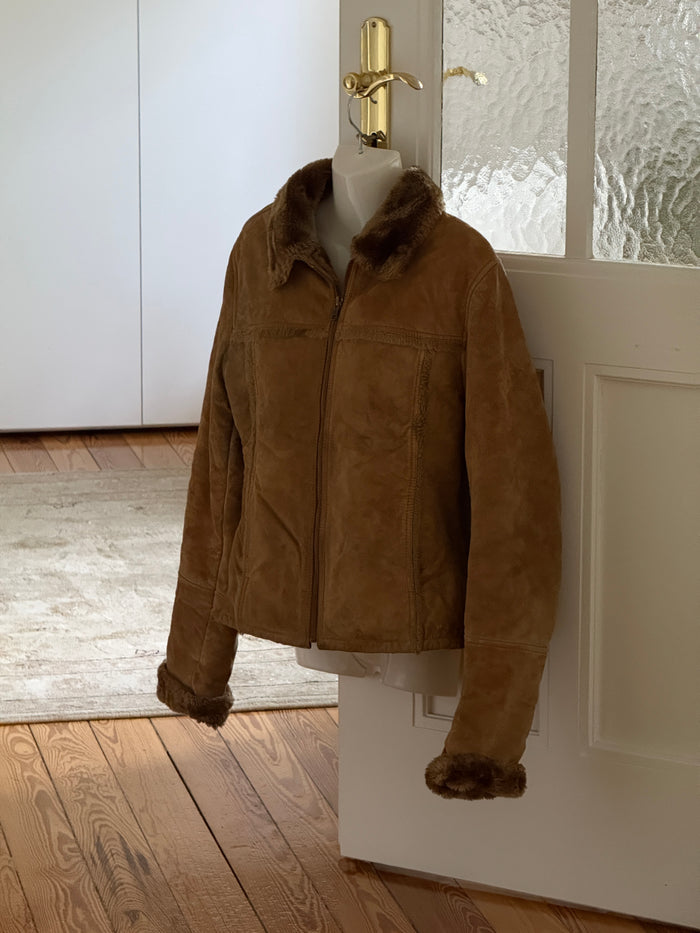 Suede Leather Jacket (s)